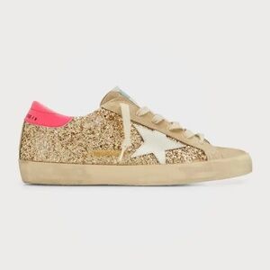 GOLDEN GOOSE Superstar Glitter Low-Top Sneakers